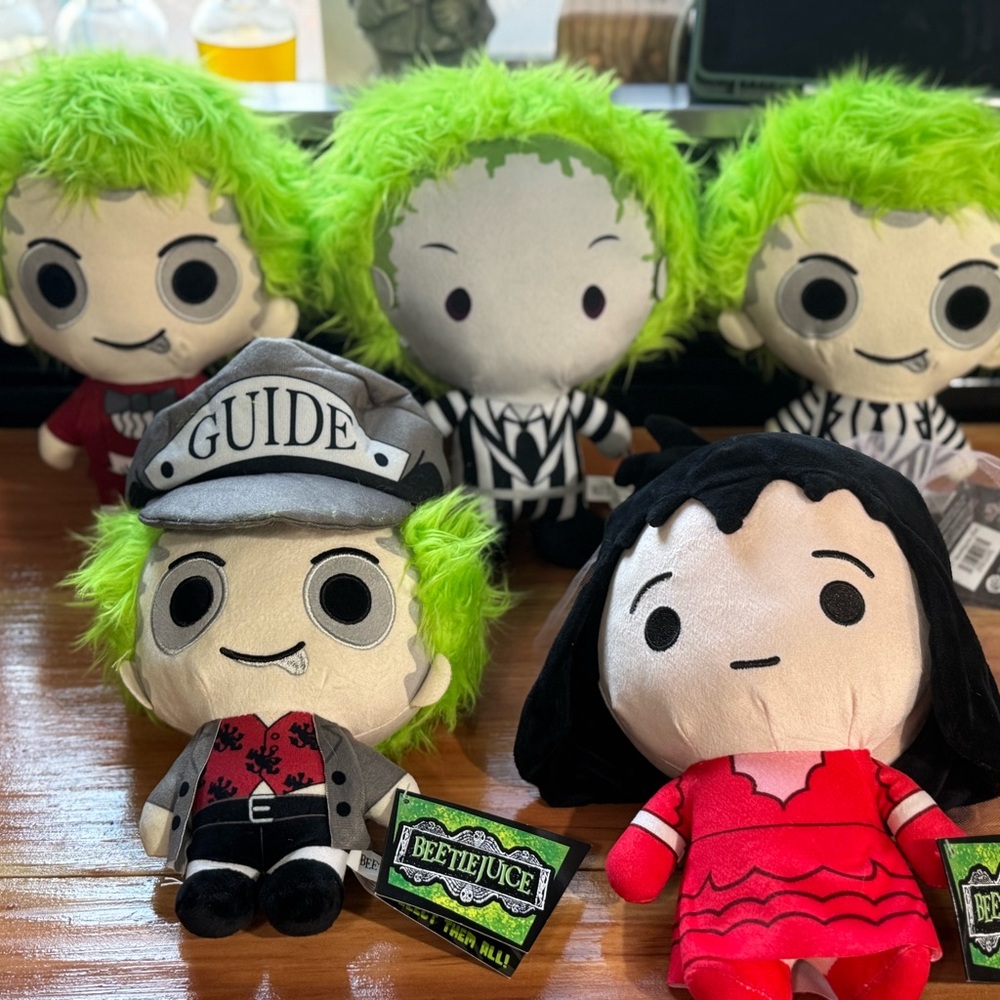 Beetlejuice Plush Doll Set